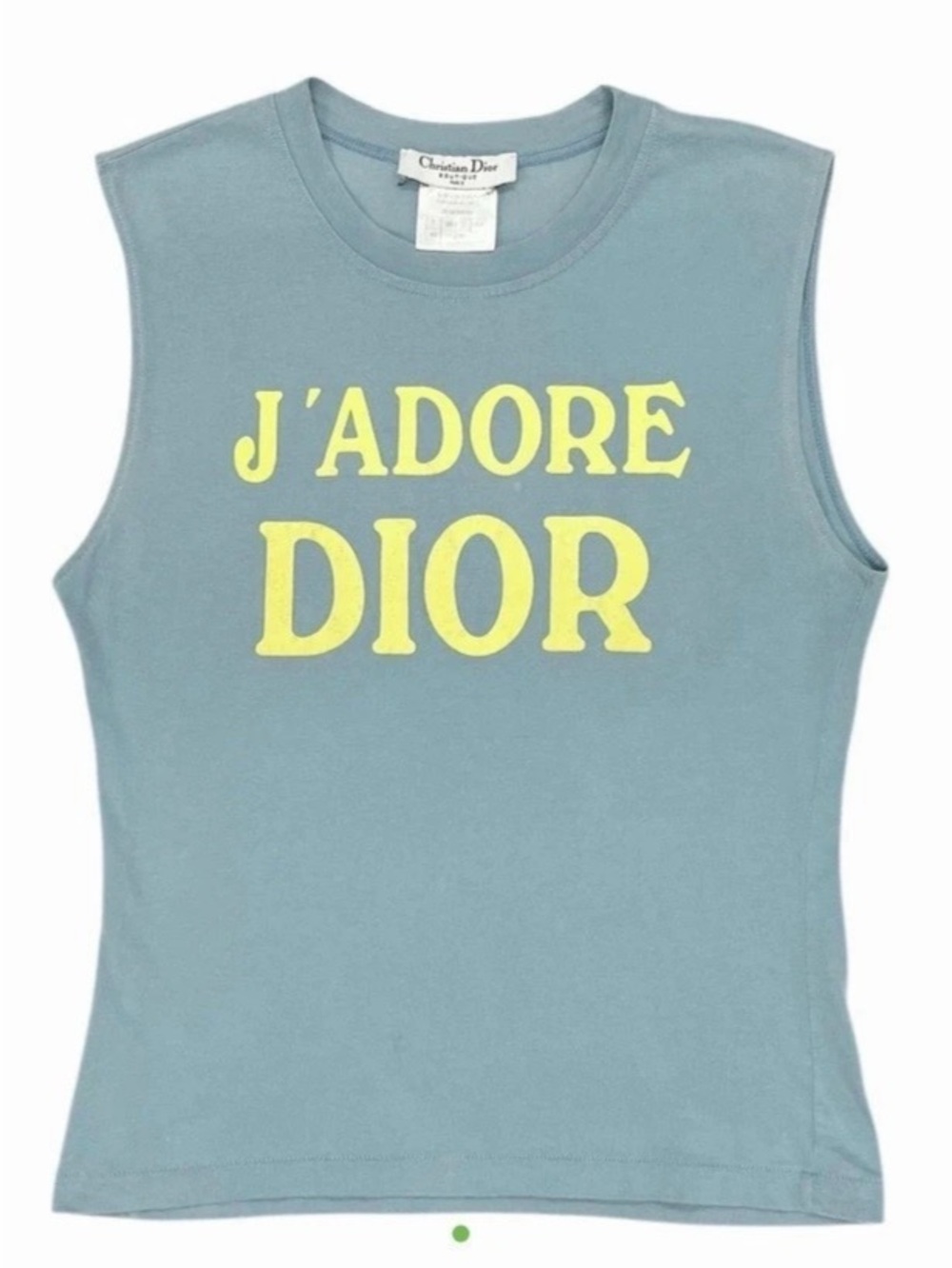 Dior J'Adore Dior Tank Blue Muscle Tee